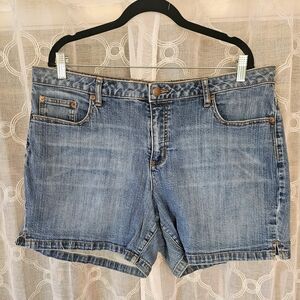 Venezia High Rise Denim Shorts Plus Size Summer Jean Shorts Size 18 ☀️